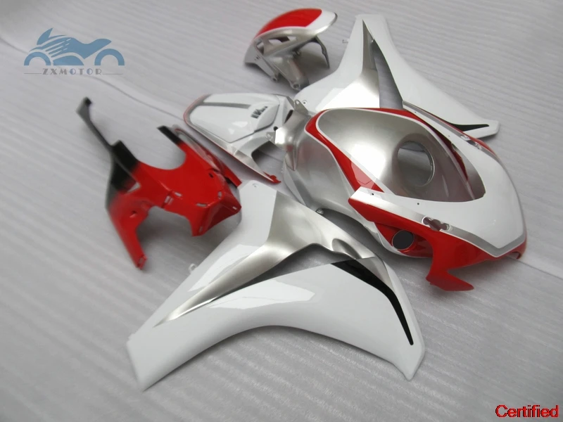 

Upgrade your fairing kit fit for Honda CBR1000RR 2008-2011 CBR 1000RR 08-11 silver red white plastic fairing kits KQ12