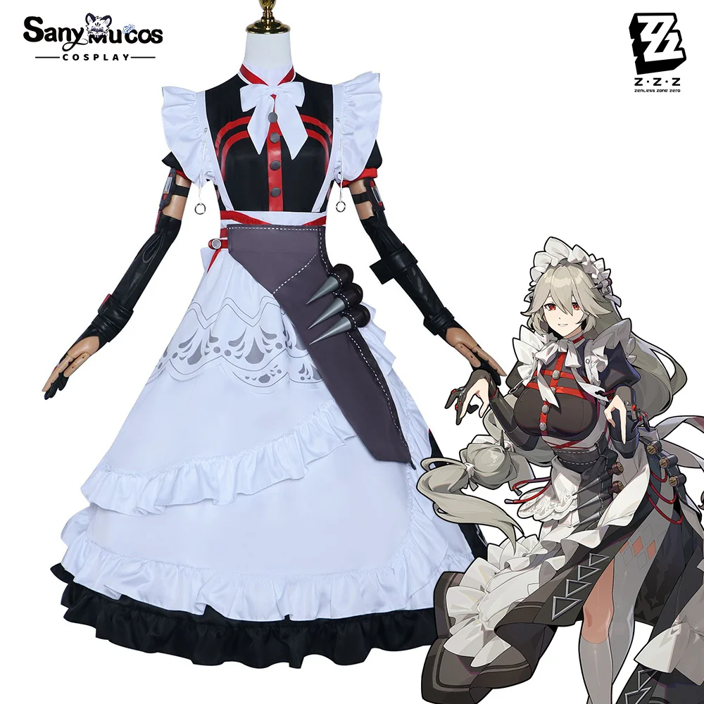 

IN STOCK SanyMuCos Alexandrina Sebastiane Cospaly Zenless Zone ZeroAlexandrina Sebastiane Dress Cospaly Outfit Comic-con Gifts