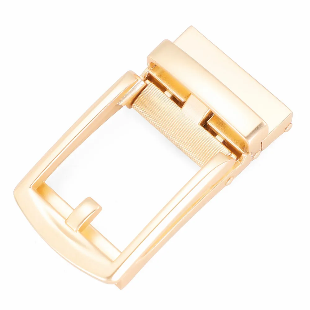 Neuer Herren-Ledergürtel mit Automatikschnalle, 3,5 cm, Authentischer Gürtel für Männer, Trendgürtel, Ceinture, Modischer Designer-Jeansgürtel – Detail 3