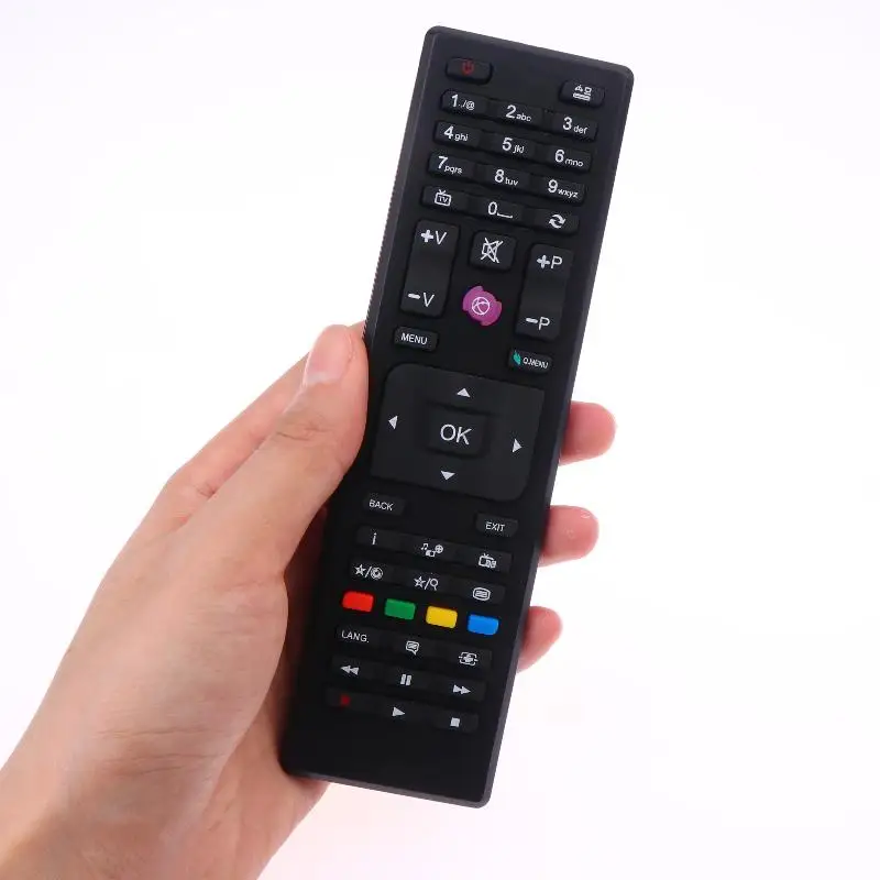 【Feliz día】 1 Uds. Accesorios DIY TV Control remoto negro para JVC RC4870 RC4875 RC4849 piezas de repuesto