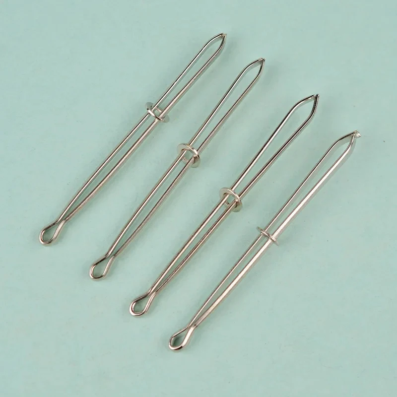 2-16pcs High Quality Garment Clips Sewing DIY Tools Elastic Band Tape Punch Cross Stitch Practical Wear Elastic Clamp
