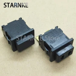 2PCS Vacuum Cleaner Self Locking Button 2Pins Square Power Push Button Switch 250V 12A