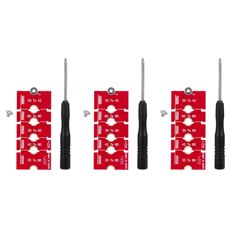 

L52A-3X M.2 NGFF NVME SSD Extension Bracket Transfer 2230 2242 2260 2280 Length Extend Adapter Bracket Card Plate Change Long