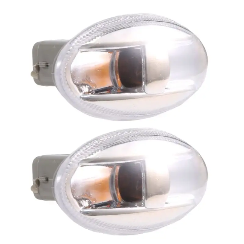 Exclusive 2Pcs Car Turn Signal Light Fender Side Lights For Citroen C2 Elysee Picasso 307 206