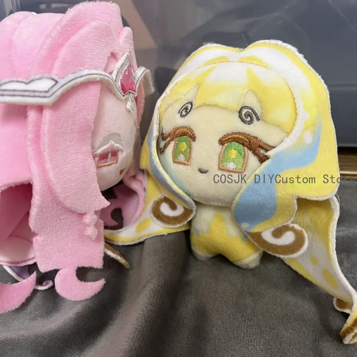 10CM Anime Cookie Kingdom Sugar Butterfly Cookie 10CM Mini Plush Stuffed Plushie Pendant Cute Figure Keychain Bag Dango Gift