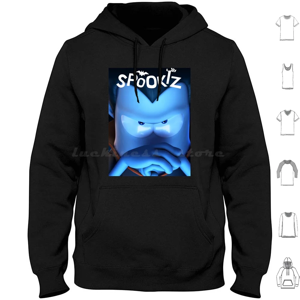 Twokiz The Spookiz Show New Family 2020 Hoodies Long Sleeve Logo Kong Cover Funny Animated Cartoons Season 2019 2021