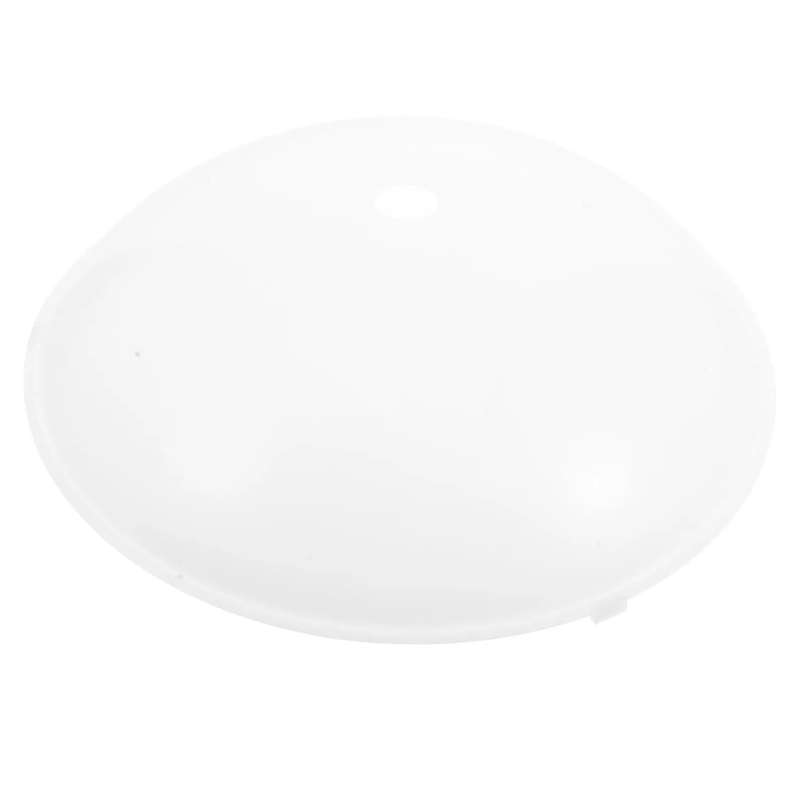 Round Ceiling Lamp Shade Plastic Cover Replacement for Indoor Bedroom Hallway Staircase Emergency Light Fixture Modern Style