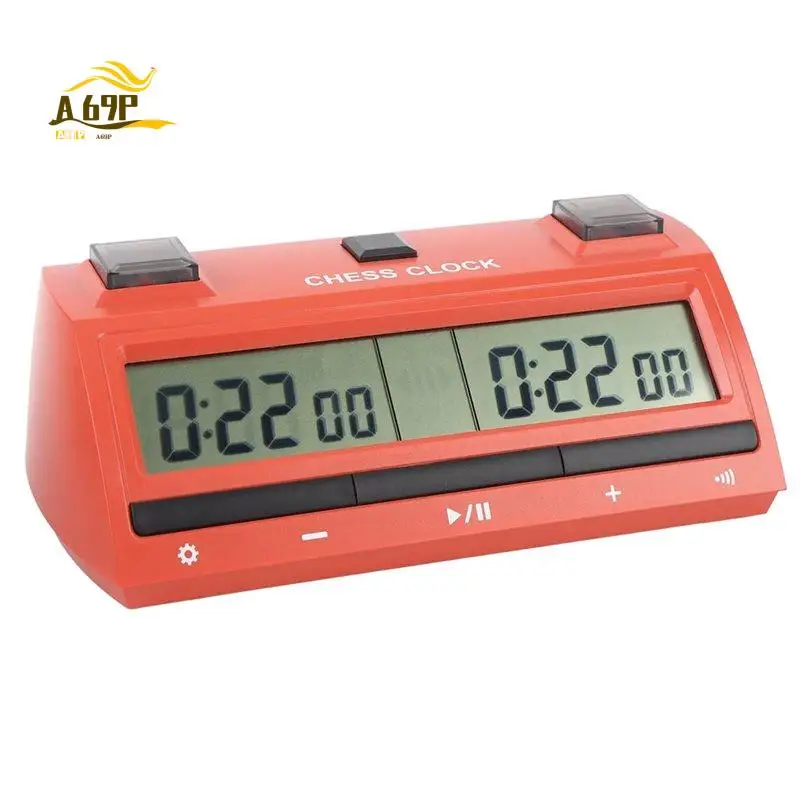 

A69P-Chess Clock Timer Professional Large Screen Portable Tournament Digital Chess Clock Game Timer