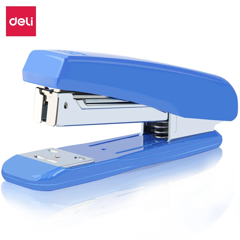 Deli Universal Medium-Sized Stapler Model 0306 Compatible with 24/6 12# Staples Can Staple up to 30 Sheets