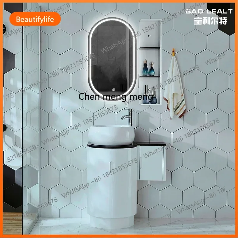 Bathroom Cabinet Washbasin Washbasin Cabinet Combination Floor-to-ceiling Modern Simple Toilet