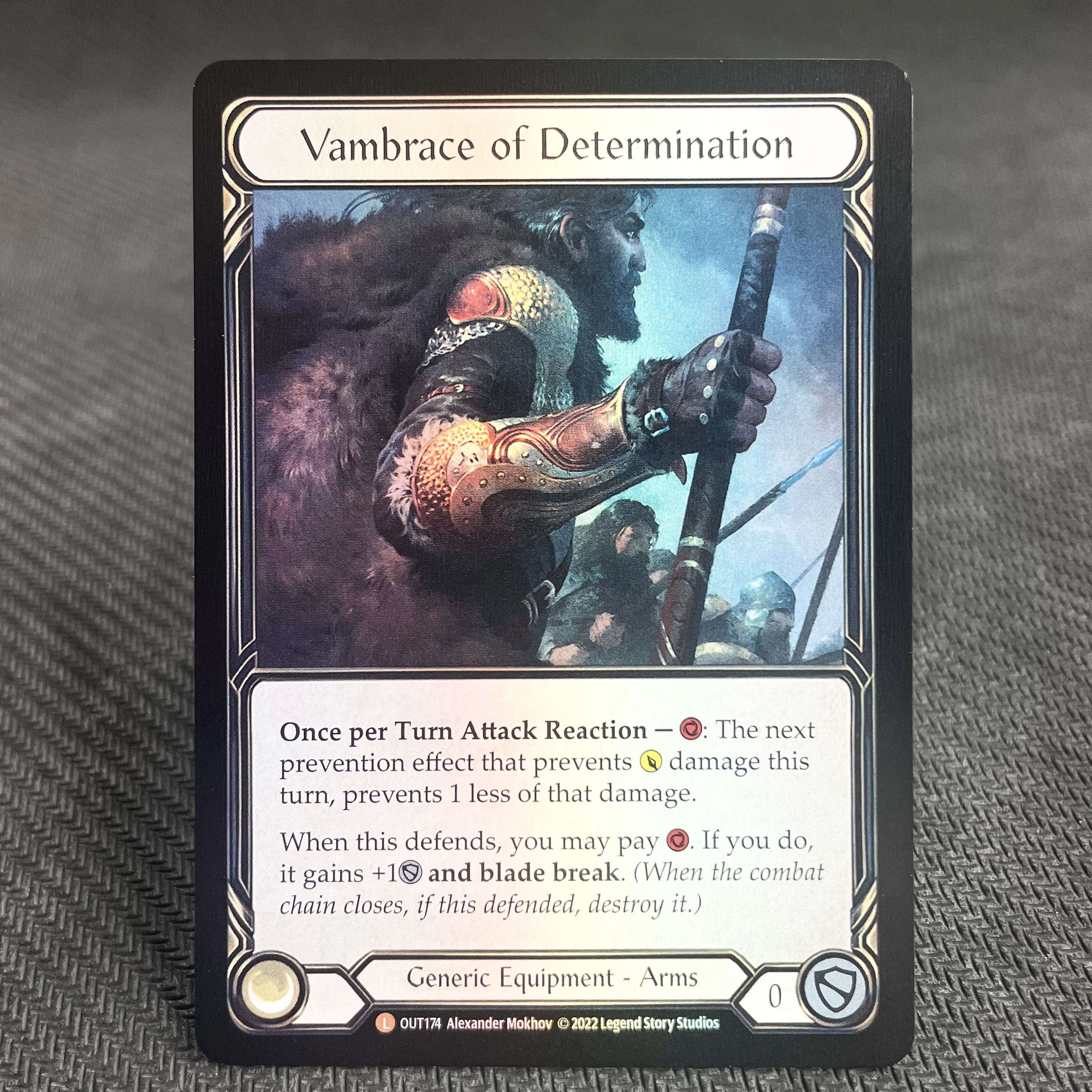 PROXY FOIL FAB Cards Dyadic Carapace Scowling Flesh Bag For