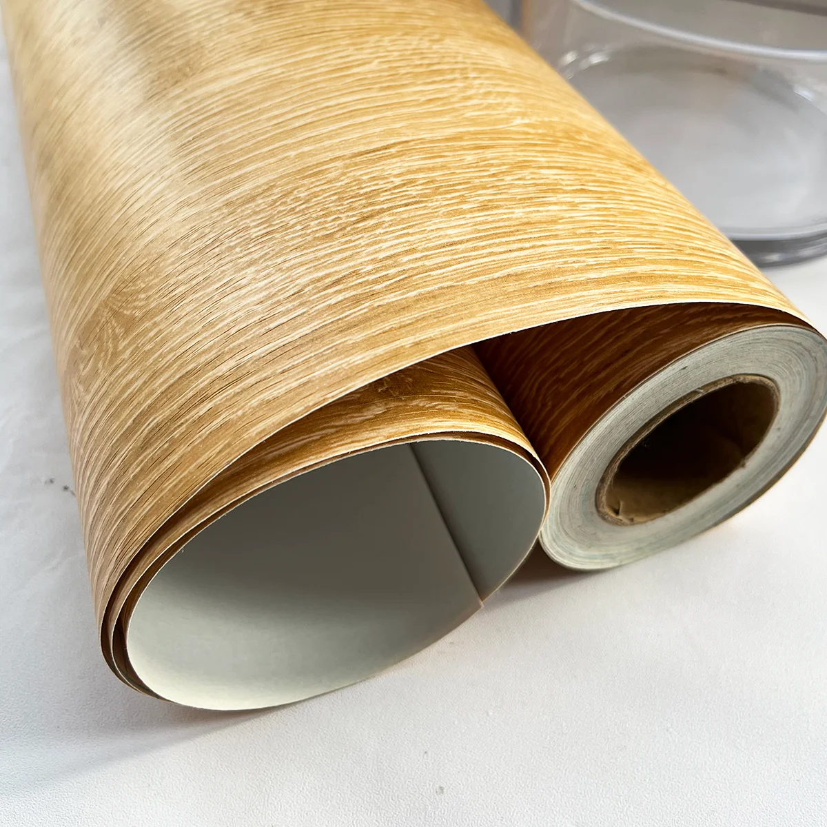 

6m Waterproof Yellow Oak Wood Grain Contact Paper for Furniture Refurbish Pvc Wallpaper Self Adhesive Oilproof Removable Sticker