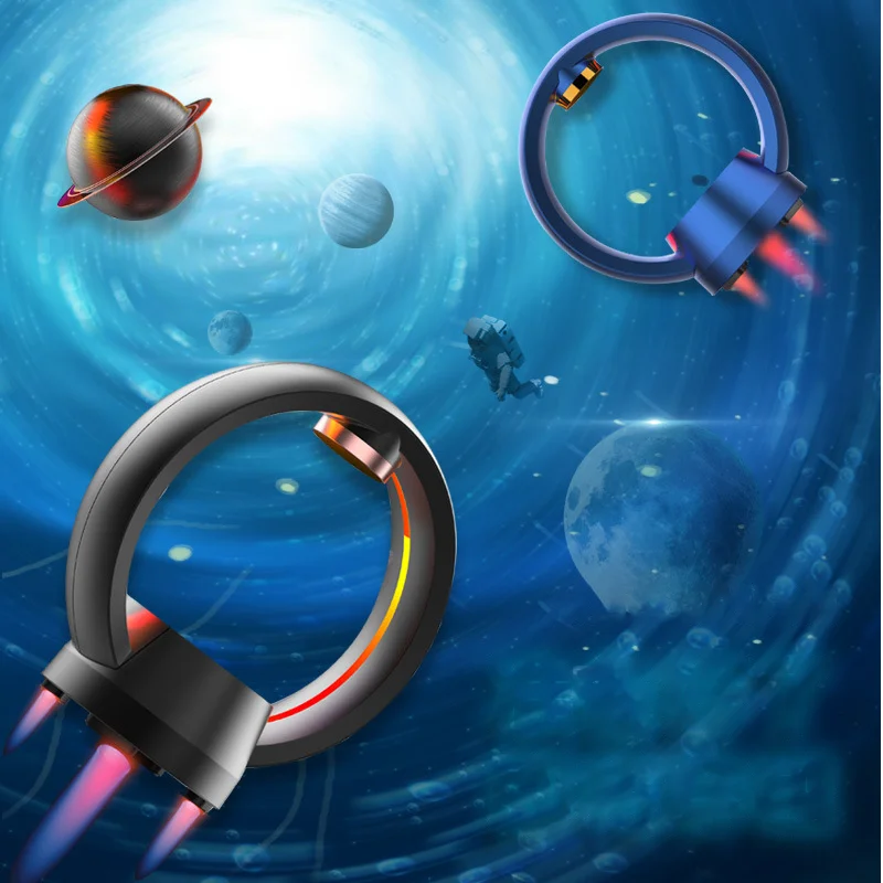 Tiktok Hot Selling Magnetic Levitating night light bluetooth speaker 360 Rotation Floating Magnetic Levitation Stereo Space