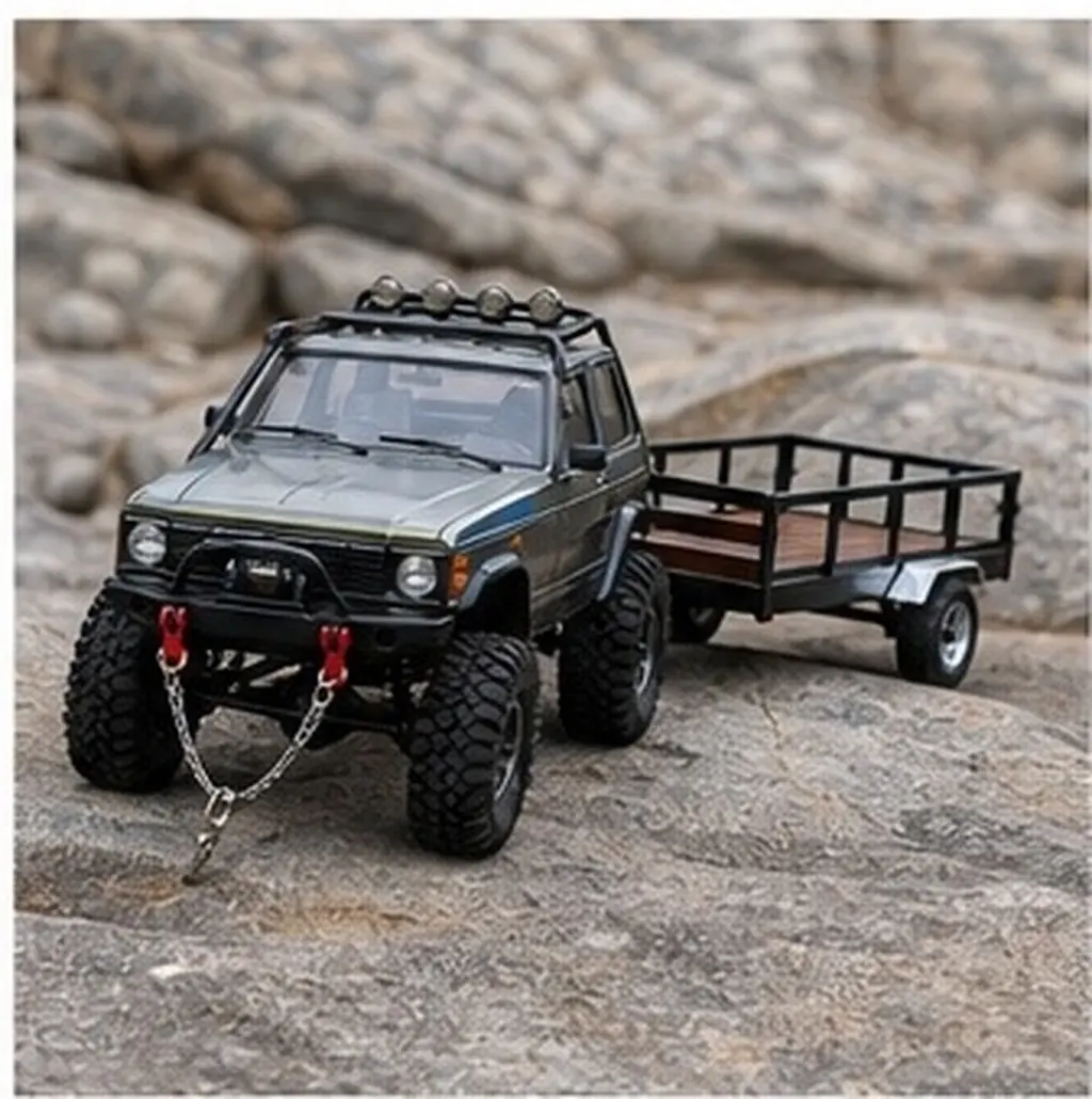4Pcs Rc Crawler Tow Hooks High Strength Aluminum Alloy Truck Trailer Stable Connection Off-Road Towing Replacement Parts