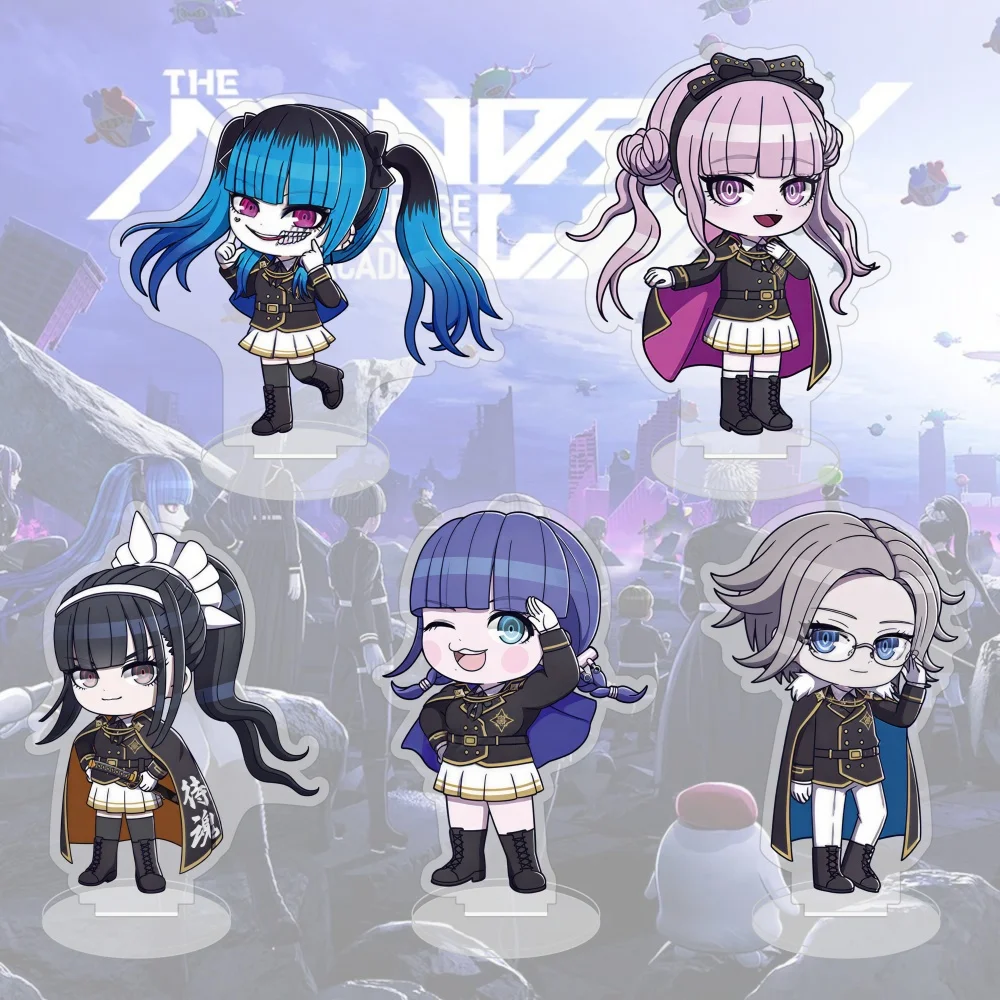 Anime The Hundred Line -Last Defense Academy- Acrylic Stand Figure Desktop Ornament Collection Model Toy Fans Gift Keychain