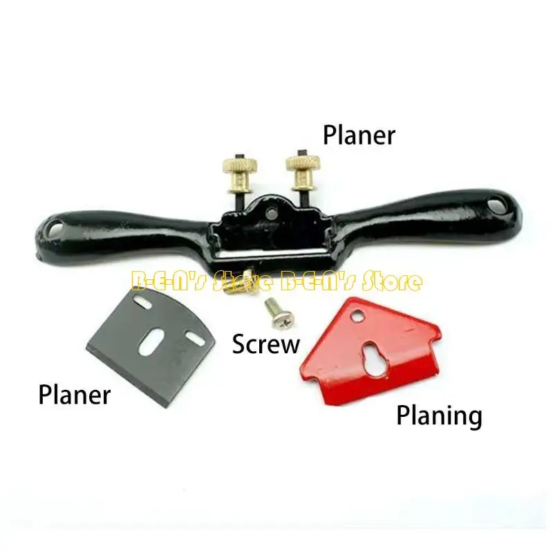 

Y1AD Столярные инструменты, регулируемый бритвенный станок с плоским основанием и металлическим лезвием, мини-рубанк по дереву