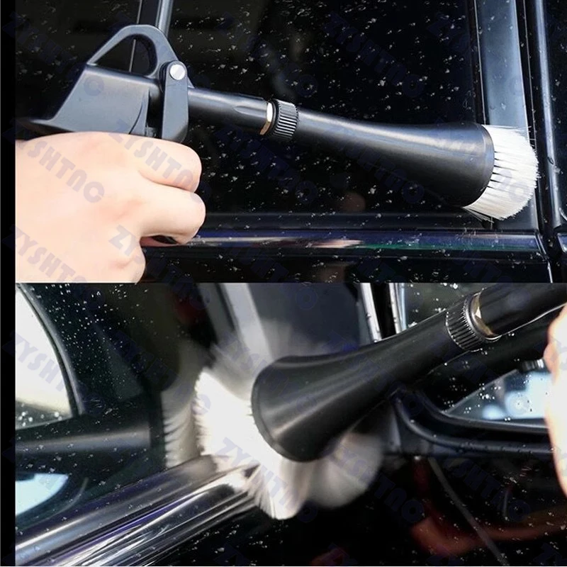Imagem -03 - Limpeza a Seco Pistola o Car Wash Gun Tornador Air Blow Interior Detalhando Ferramentas de Limpeza Sopro de Poeira Novo 0.4mpa10mpa de Alta Pressã