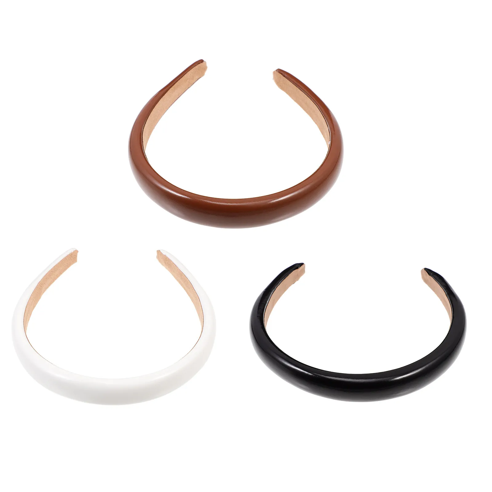 

Набор из 3-х широких губчатых повязок на голову для женщин: очаровательные, яркие, стильные, для повседневного использования, сцены и вечеринок