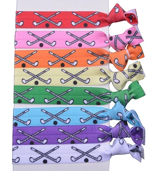 Attaches de cheveux de Hockey sur gazon, accessoires pour cheveux, sans pli, ensemble d'élastiques pour cheveux de Hockey sur glace pour filles, cadeau pour joueurs de Hockey sur gazon
