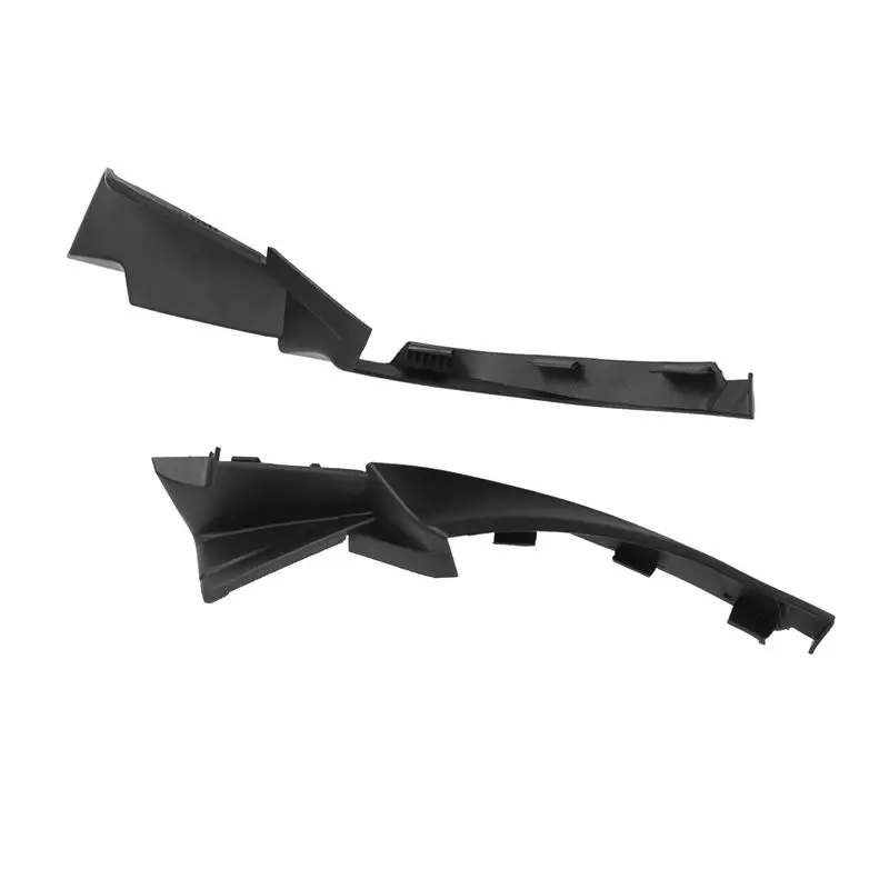 AB96-2Pcs Front Windshield Wiper Cowl Trim Water Deflector Plate Neck Trim Panel For Nissan Kicks 2016-2020