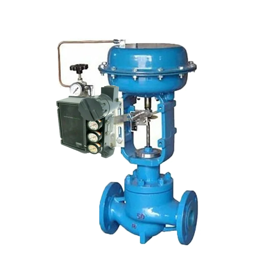 Equipped with Fisher 67CFR filter regulator and Fisher  Chinese globe valve for 3620J Electro-Pneumatic Positioner