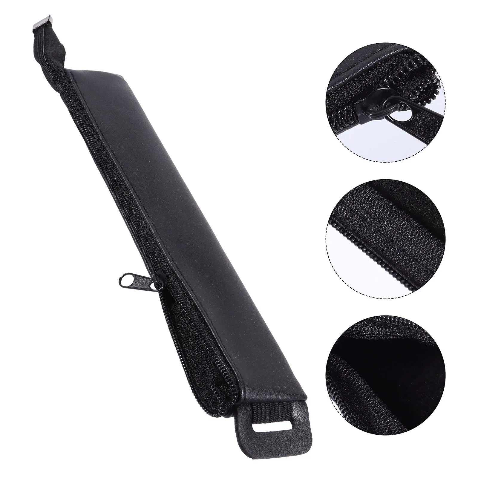 

Чехол для ручки-стилуса с защитой от падений, эластичной лентой и застежкой-молнией, совместимый, 1 шт.