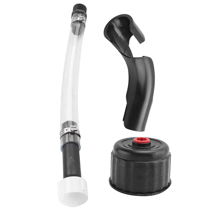 

J1UL1N Fuel Fill Hose And Cap Kit Fits 5 Gallon Fuel Tank Fill Hose Jug, LC2 Jug,Fuel Jug Most Car Fuel Tanks Replacement