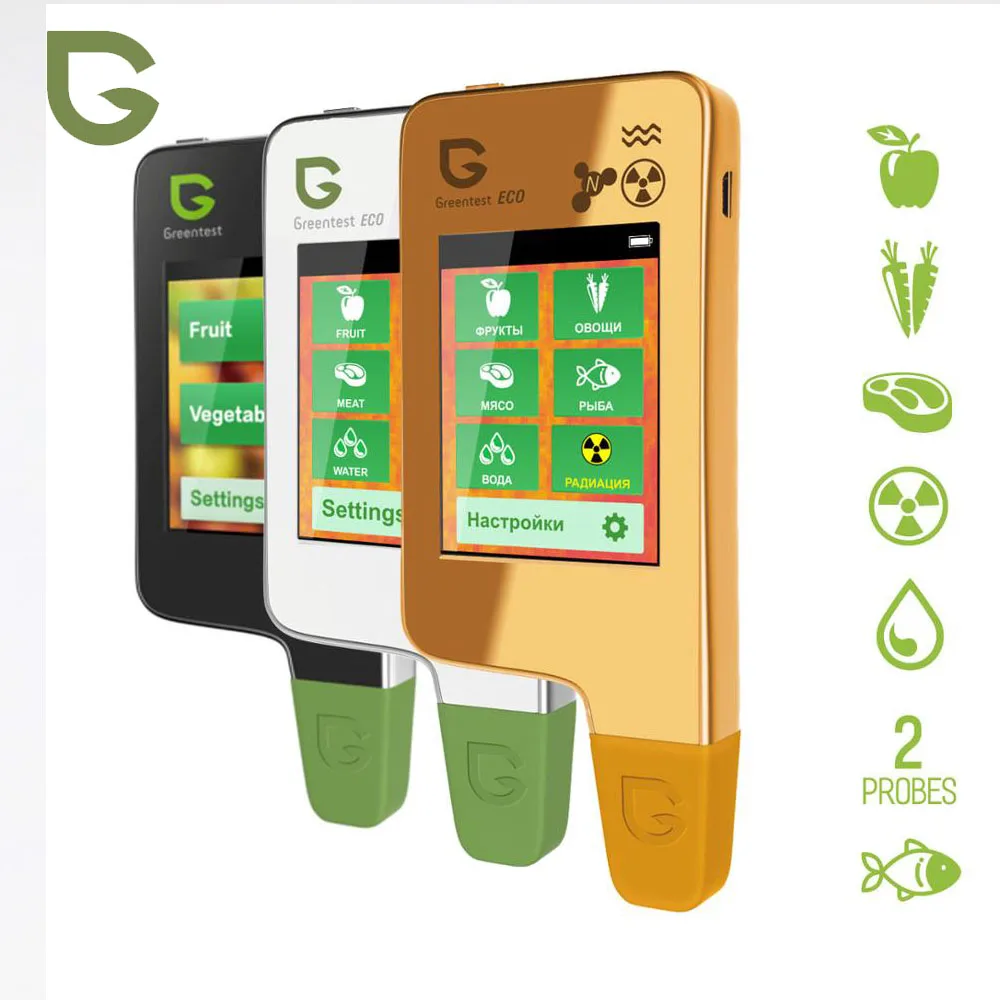 Greentest ECO-5 3 in 1 Nitrate Tester Water Hardness Radiation Meter Dietary Nitrates in Food Fruit/Vegetables/Meat/Fish