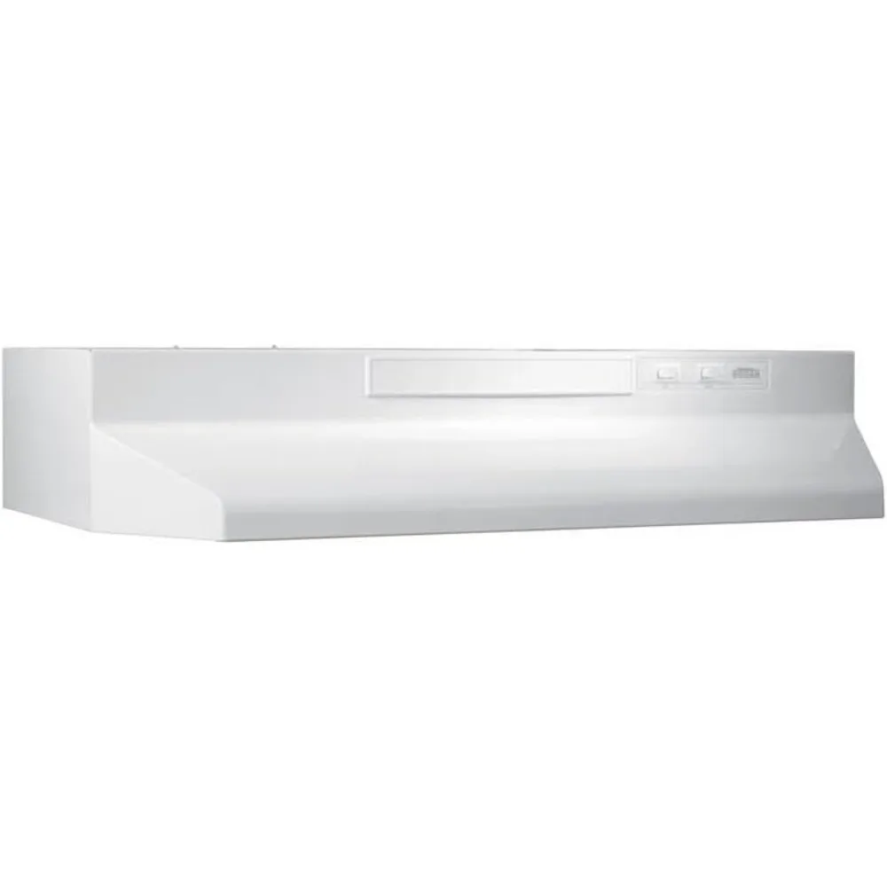 

F403011 Insert with Light, Exhaust Fan for Under Cabinet Range Hood, 30-Inch, White on White