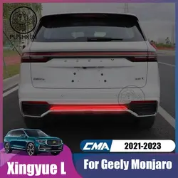 For Geely Monjaro KX11 2024 2023 car interior parts Anti rear collision warning sticker for front bumper of door accessories