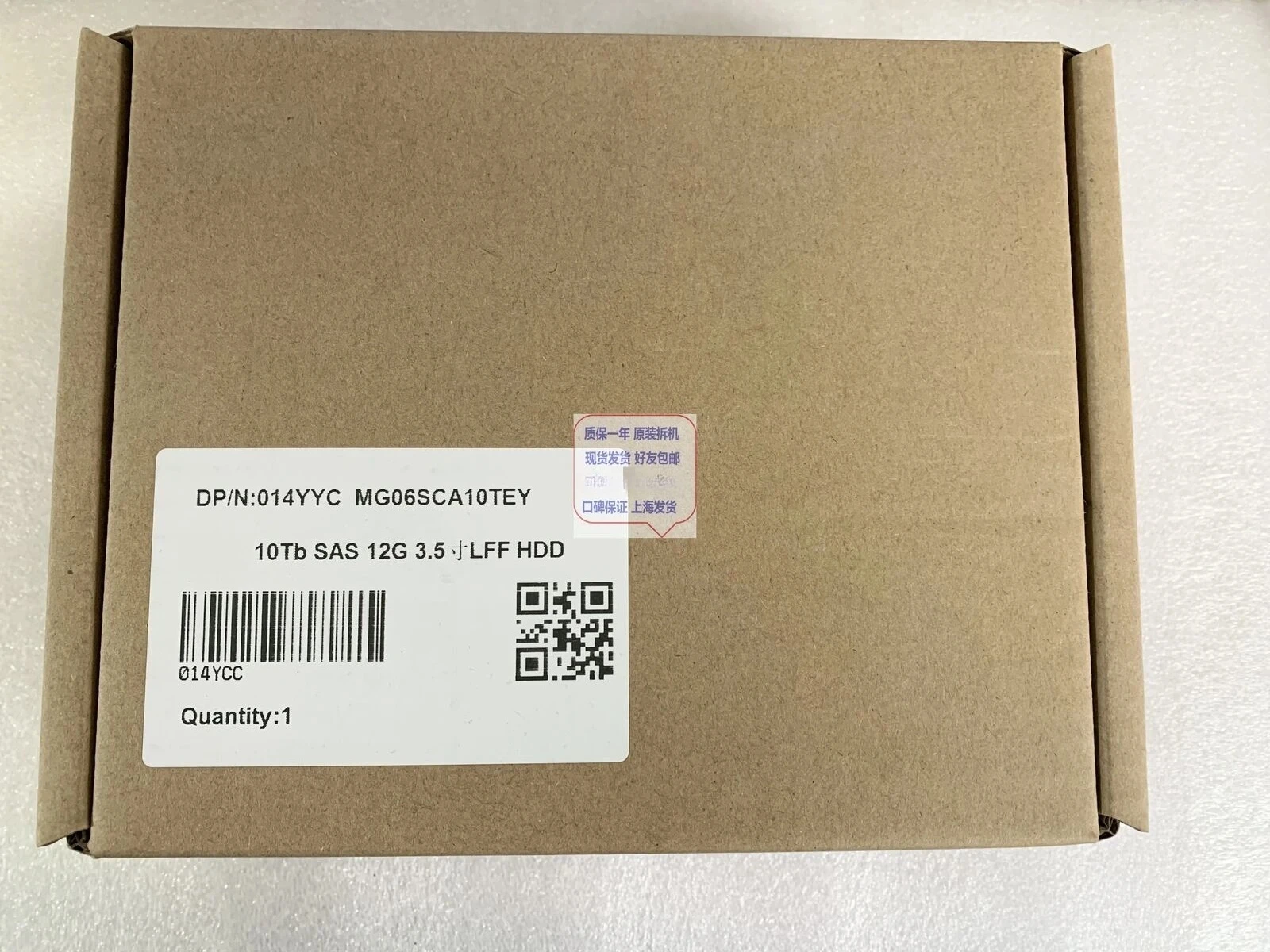 

Used for Dell FVX7C 2T SAS 12G 7.2K 2.5 inch ST2000NX0433 Server Hard Drive