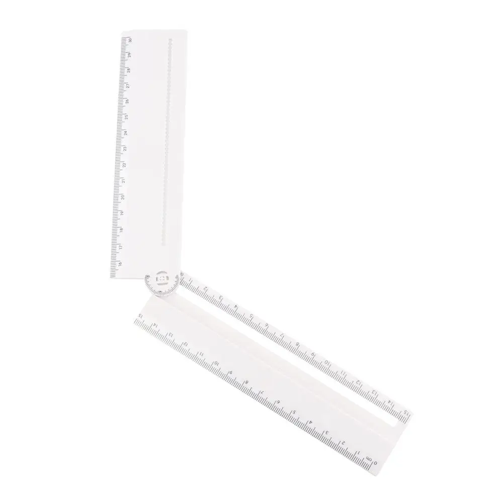 School Office Supplies Geometric Drawing Ruler Math Drawing Folding Ruler Angle Measure Drafting Tool Geometry Template Ruler