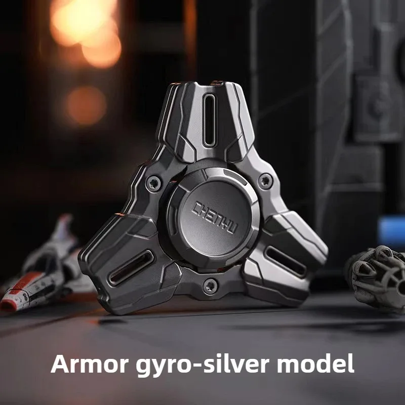 Chenyu EDC CY Mecha Trójstronicowy Mechaniczny Metalowy Ergonomiczny Spinner Antystresowy Zabawka Biurkowa