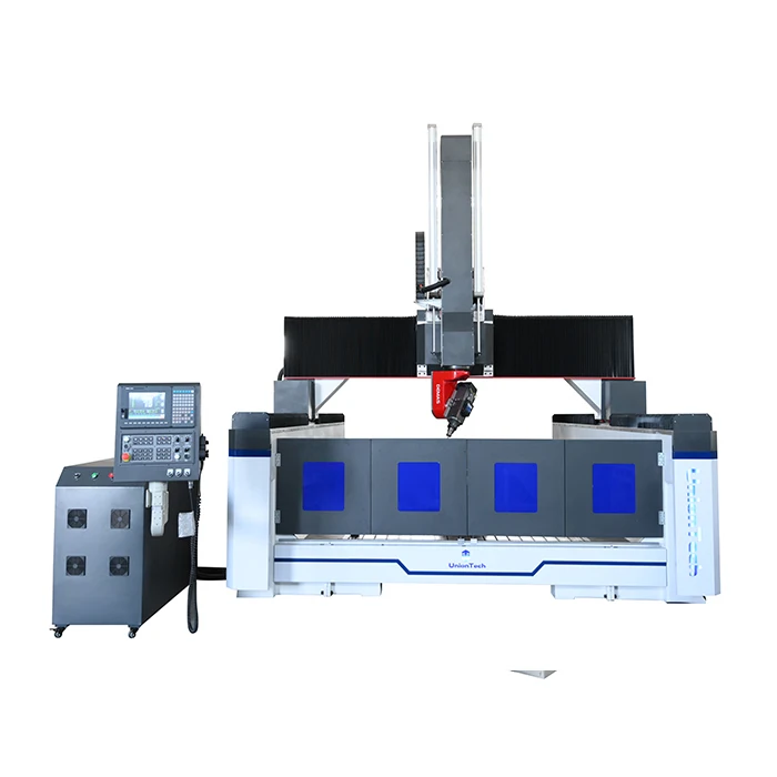 CNC Milg Hine de 5 ejes de alta precisión, multifuncional con un solo husillo, componentes de núcleo de engranaje de Servomotor de nueva condición