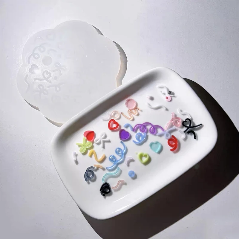 Quicksand Gooka Resin Filller Crystal Epoxy Resin Mold Filling Accessories Silicone Mould DIY Casting Tools