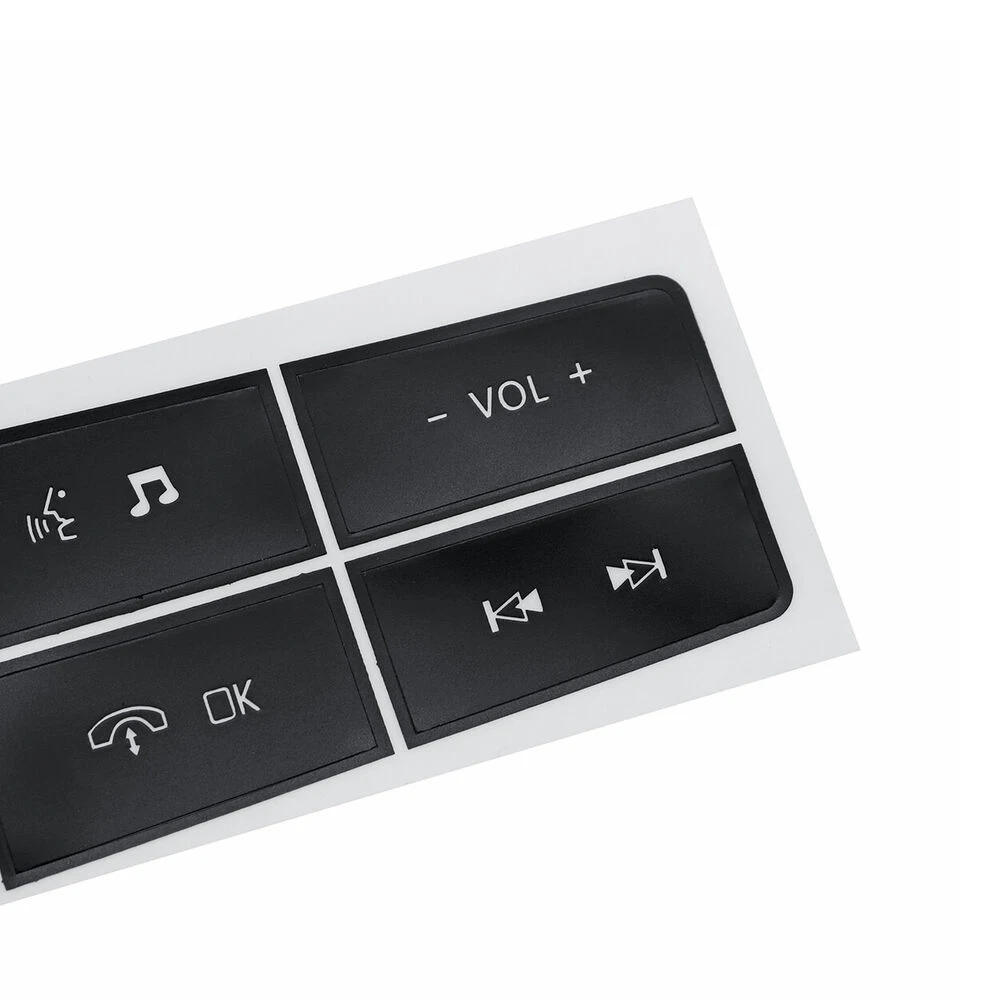 1pc Auto Accessories Car Console Decorative Sticker Car Panel Repair Sticker Car Control Button Decal for Ford Mustang 2010-2012