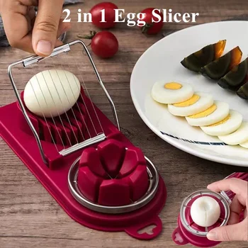 ]Stainless Steel Egg Slicer 1