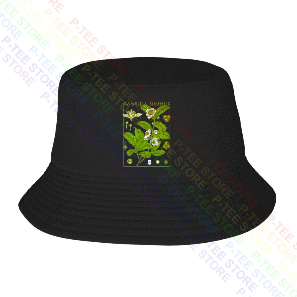 Tea Botanical Garden Plant Art Botany Bloom Fruit Flower Grow Chai Baseball Cap Snapback Caps Knitted Bucket Hat