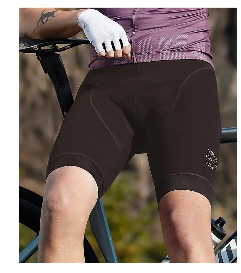 INBIKE Herren-Radlerhose Sommer Atmungsaktiv Schnelltrocknend Fahrrad-Trägerhose Rennrad MTB Fahrradbekleidung – Detail 10
