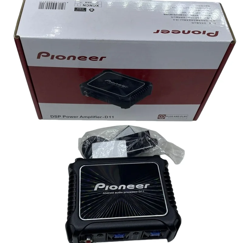Pioneer-Car DSP Upgrade Power Amplifier D11 Android AUDIO Processor Plug Subwoofer Sound Quality Improvement Dedicated Player
