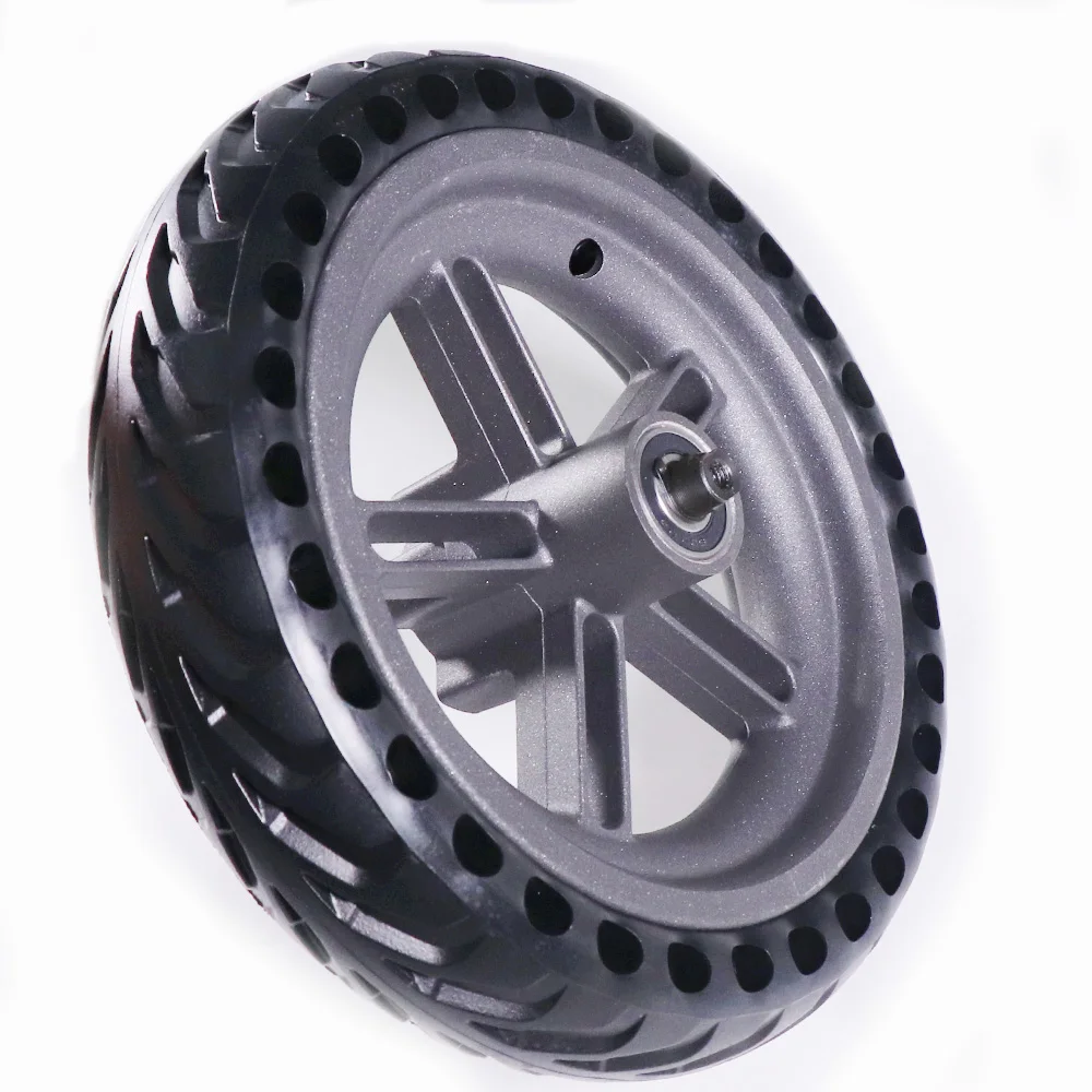 

New image 10-inch chubby rear wheel outer tires Xiaomi M365 electric scooter wheels solid tires M365 scooter wheels
