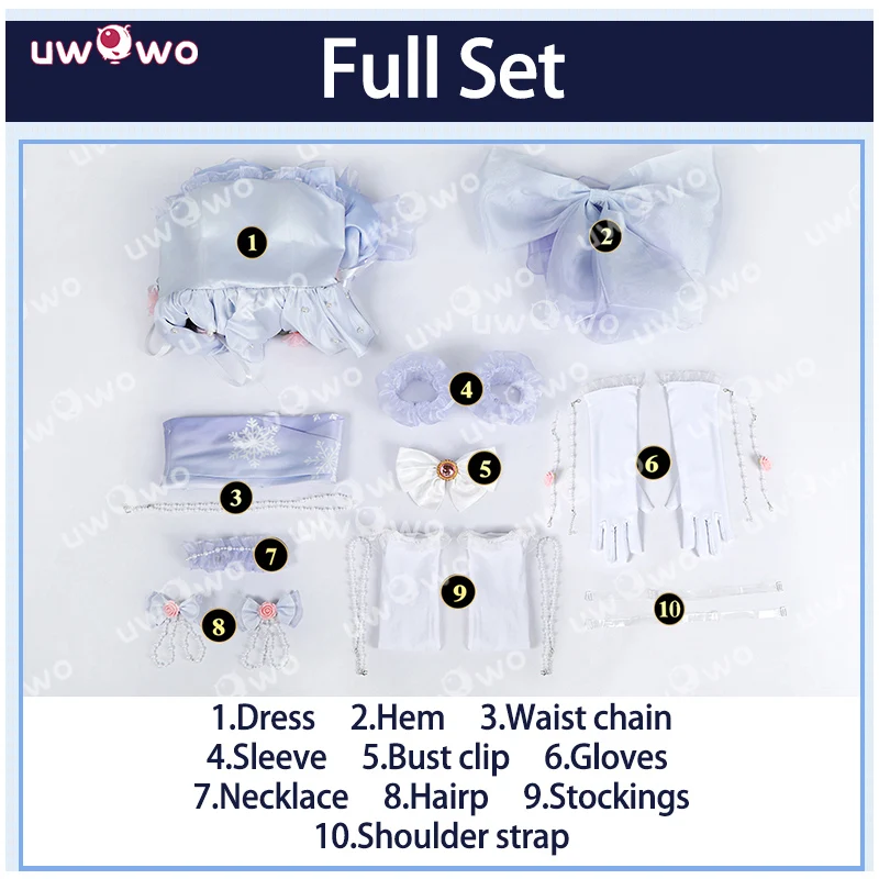 UWOWO Collab Series: Nico Yazawa Cosplay Anime Loveee Live! Nico Yazawa Fun In the Snow Cosplay Costume XS-2XL Halloween Cos