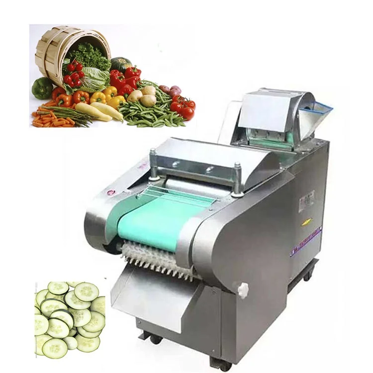 Commercial Automatic Cabbage Shred Vegetable Fruit Carrot Potato Dicing Cucumber Cube Onion Cutting Machine Vegetable Cutter