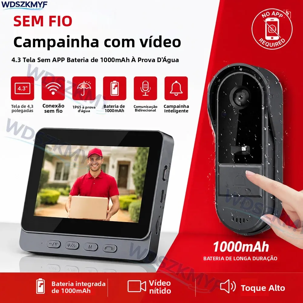 wireless-wifi-doorbell-camera-1080p-waterproof-video-intercom-doorbell-43in-ips-screen-home-security-door-bell-ir-night-vision
