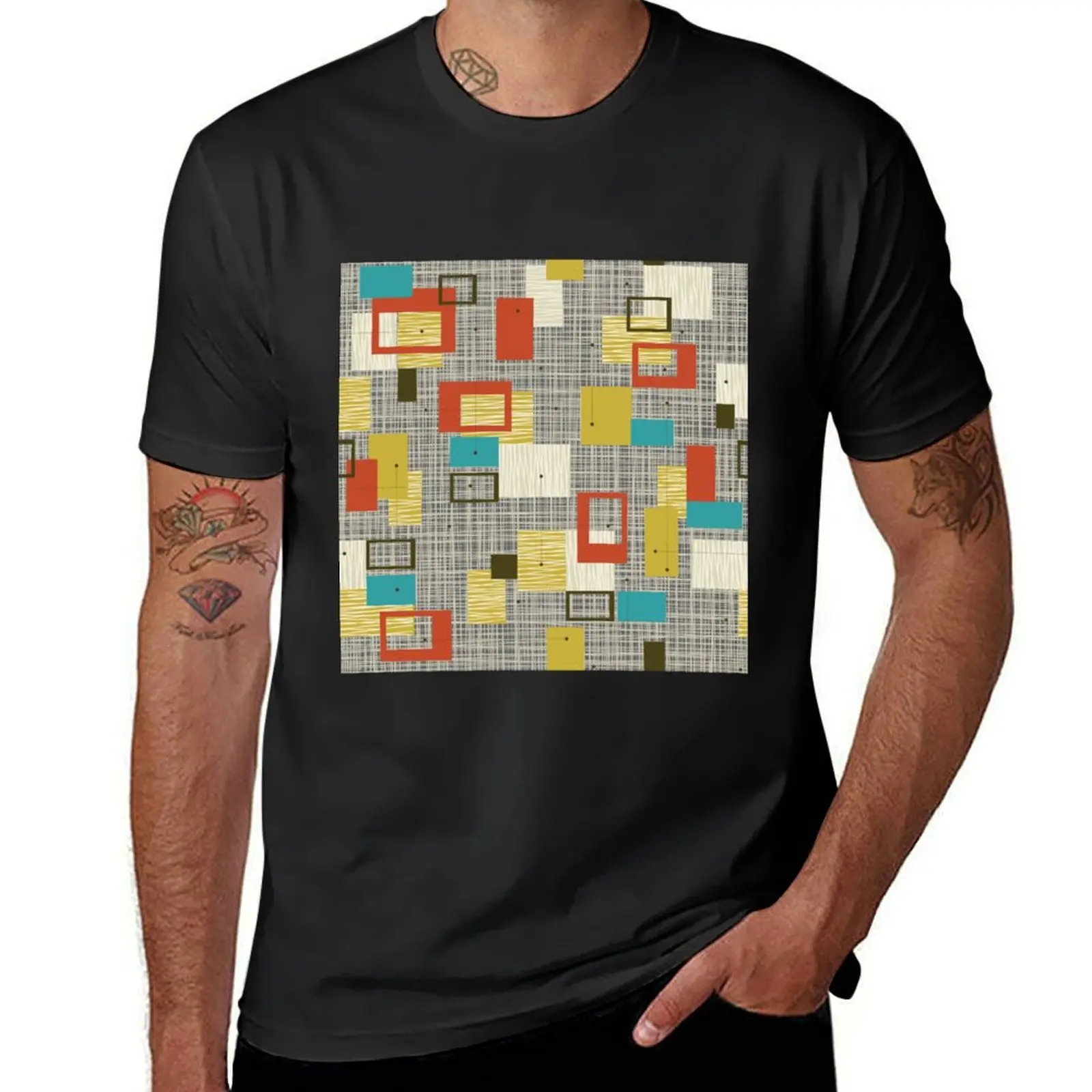 

Mid Century Modern 2a T-Shirt tops customizeds mens big and tall t shirts