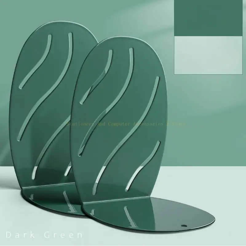 

Book Shelf Holder Decorative Book Stoppers Anti-Scratch Rubber Pads 2PCS