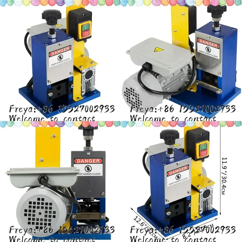 Automatic Wire Stripping Machine Electric Copper Peeling Dualuse Hand Crank Wire Stripper Cable Peeler Scrap Recycle Tool