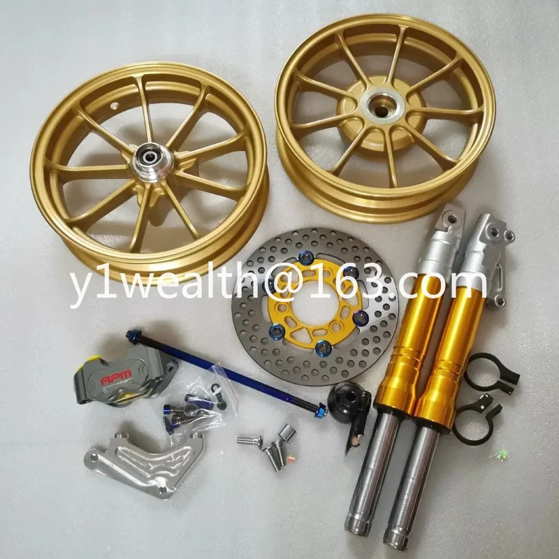 18/25/28 phase ZX34/35 phase wheel rim brake disc front shock absorption center shaft lower pump meter tooth transfer code