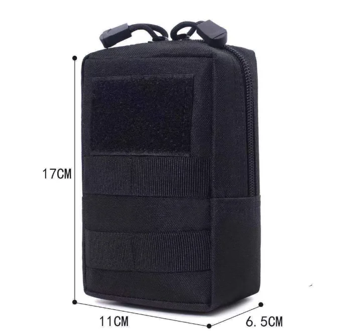 Bolsa de cintura à prova d'água, bolsa para ferramentas edc, bolsa para celular, bolsa tática militar, esportiva, caça, viagem, cinto