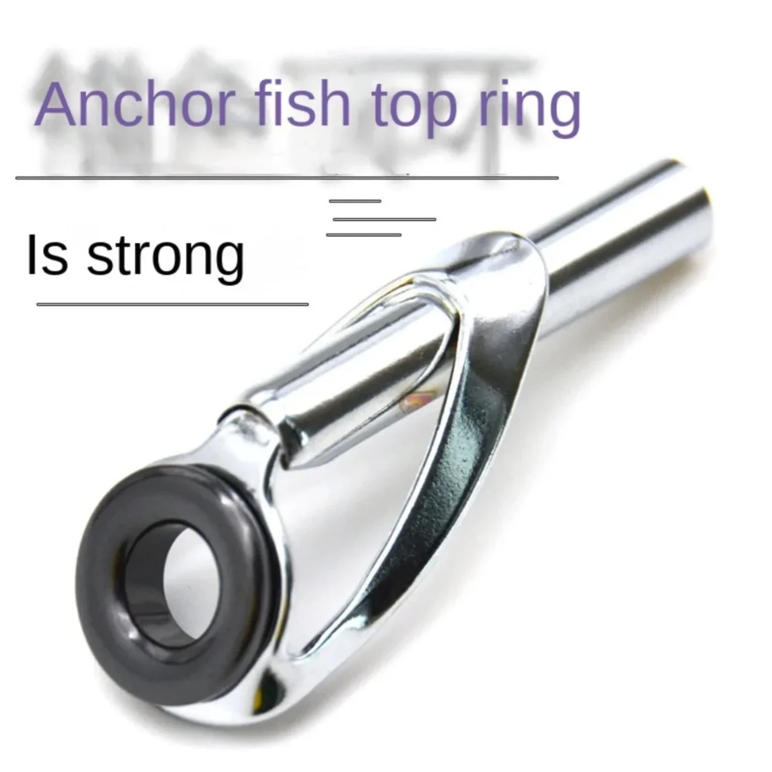 

Stainless Steel Fishing Rod Guide Oval 2.0mm-3.8mm Tackle Box Accessories fishing O Ring Eye Ceramic Ring Fishing Rod Repair